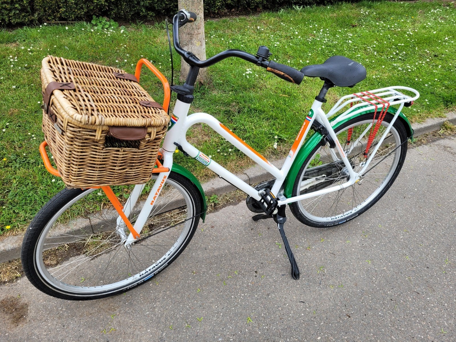 Nieuwstaat Batavus 3 versnellingen terugtraprem, Ophalen