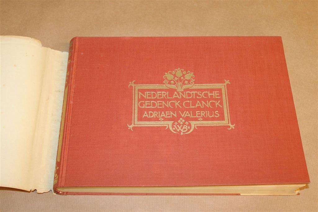 Nederlandtsche Gedenck-clanck — Valerius 1626, Herdruk 1947, Ophalen of Verzenden, Gelezen, Artiest