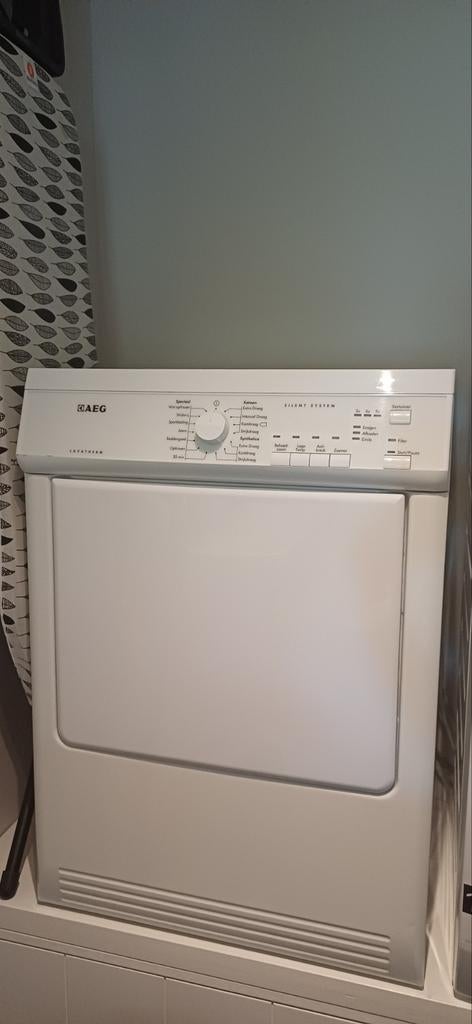 Droger AEG Lavatherm, Ophalen, 6 tot 8 kg, Gebruikt, Luchtafvoer