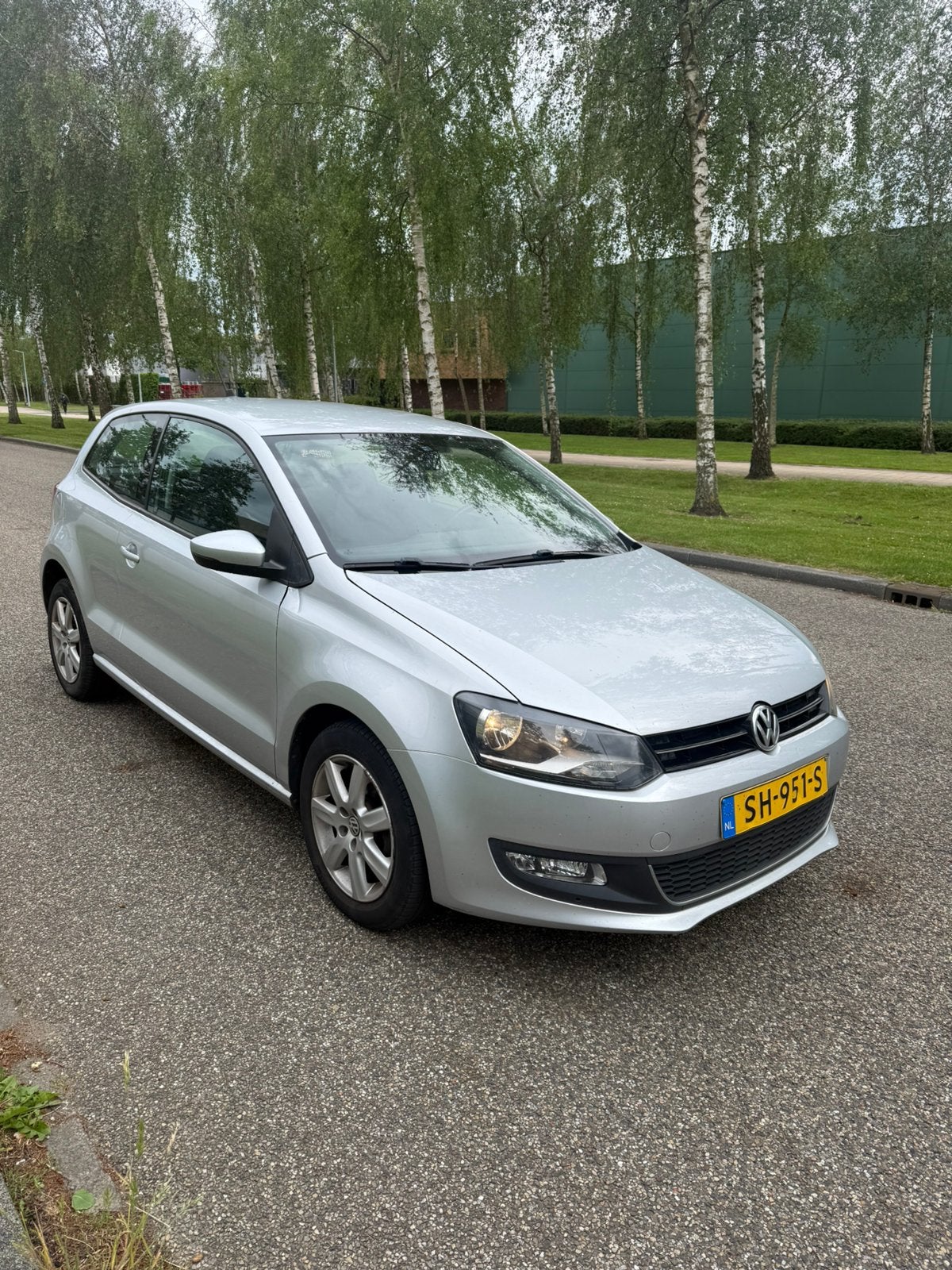 Volkswagen Polo 1.6 TDI 66KW DSG 2014 Grijs 3 DRS, Auto's, Diesel, Te koop, Polo, Hatchback