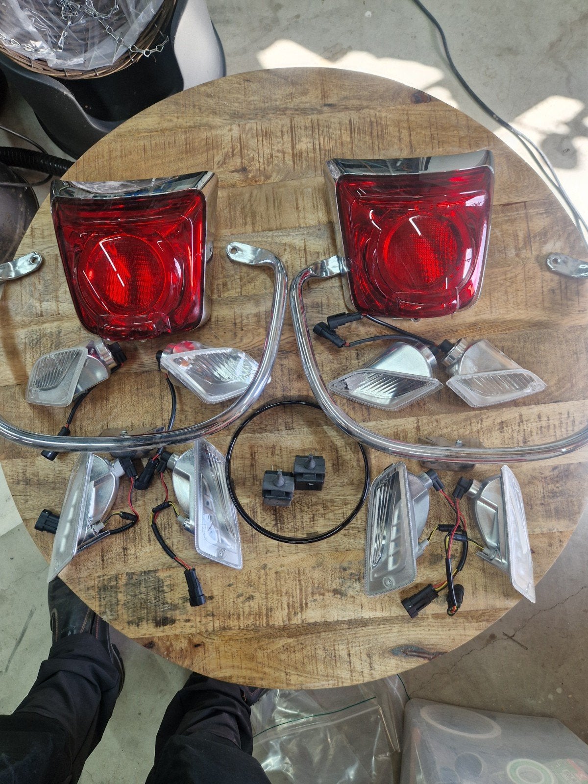 Nieuwe originele verlichting Vespa GTS 300 (2x beschikbaar), Ophalen, Nieuw, Koplamp, Vespa