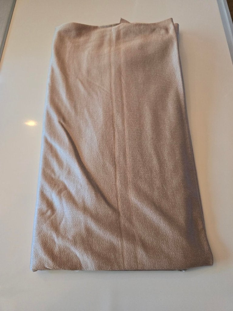 crepe stretch champagne (109), Overige materialen, 120 cm of meer, Beige, Nieuw