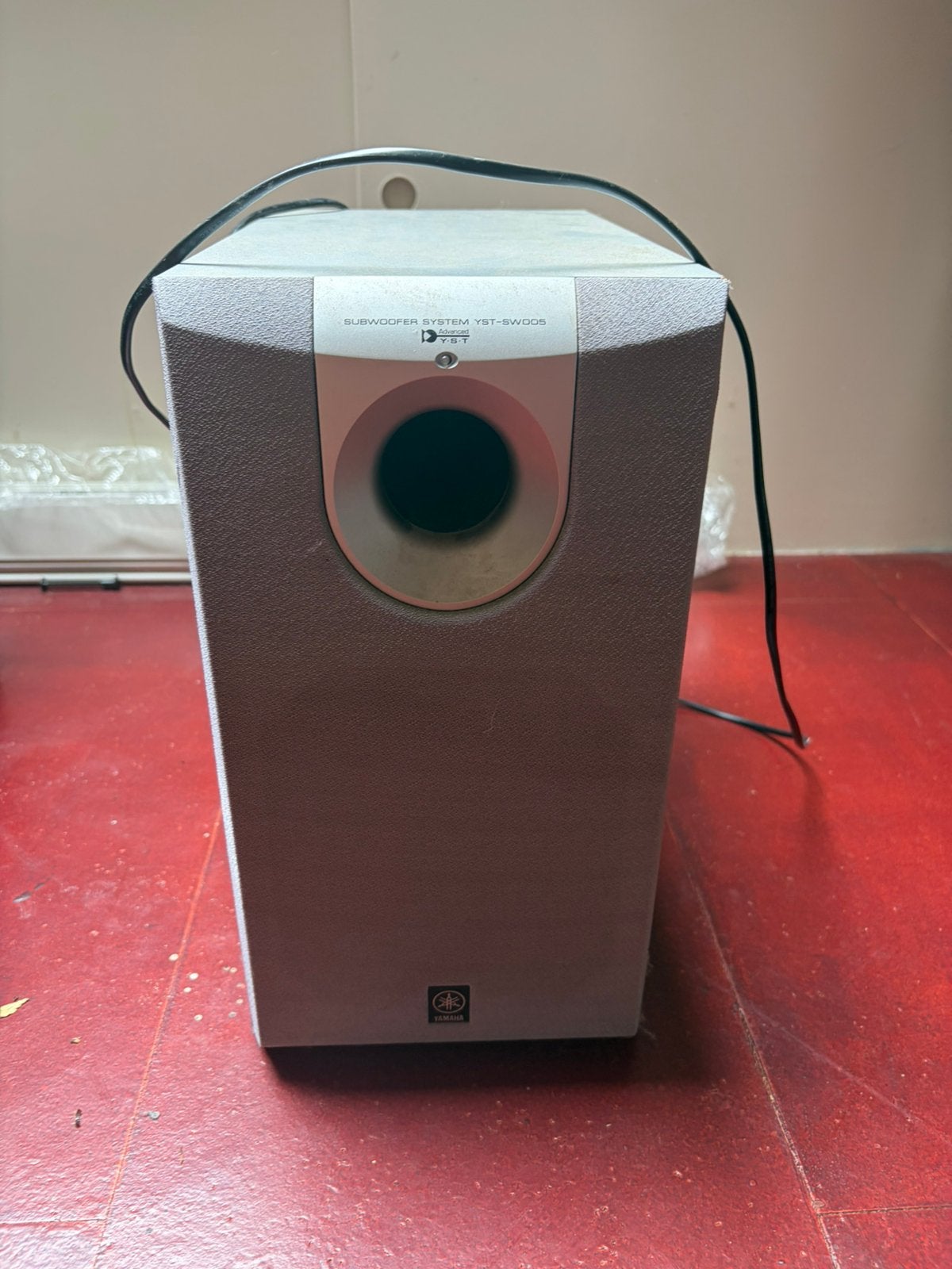 Yamaha subwoofer sw005, Ophalen, Zo goed als nieuw, Subwoofer, Overige merken