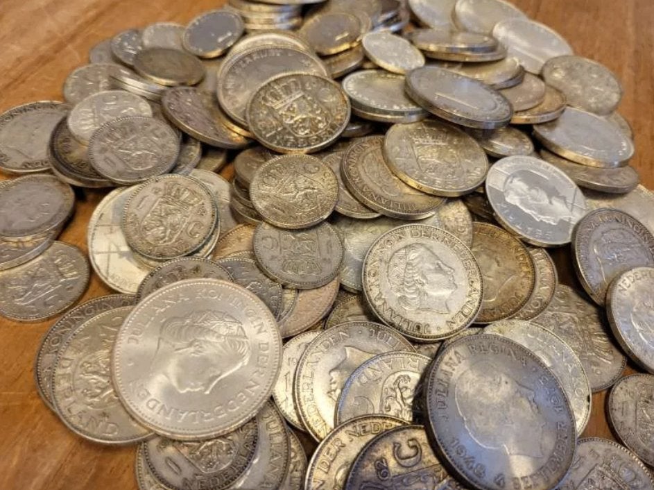 10 kilo Netto zilvergeld Nederland, Ophalen of Verzenden, Zilver