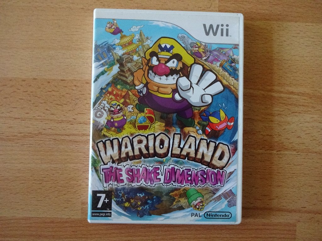 Wii Wario Land The Shake Dimension , Nintendo Wii Game + VIP, Avontuur en Actie, Gebruikt, 2 spelers, Ophalen of Verzenden