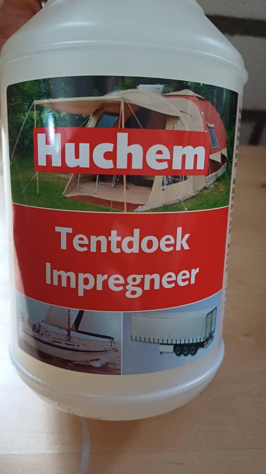 Huchem Tentdoek Impregneer 1L spray Waterafstotend, Ophalen of Verzenden, Nieuw