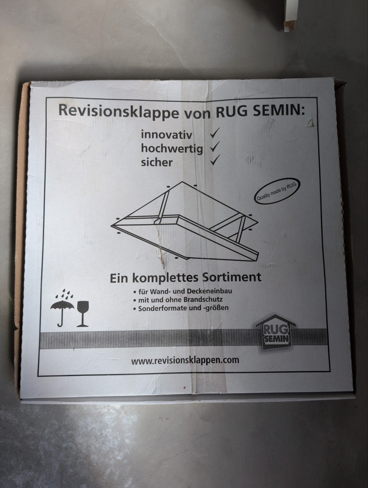 Revisie luik / Inspectieluik RUG SEMIN, Ophalen, Minder dan 80 cm, Overige typen, Minder dan 200 cm