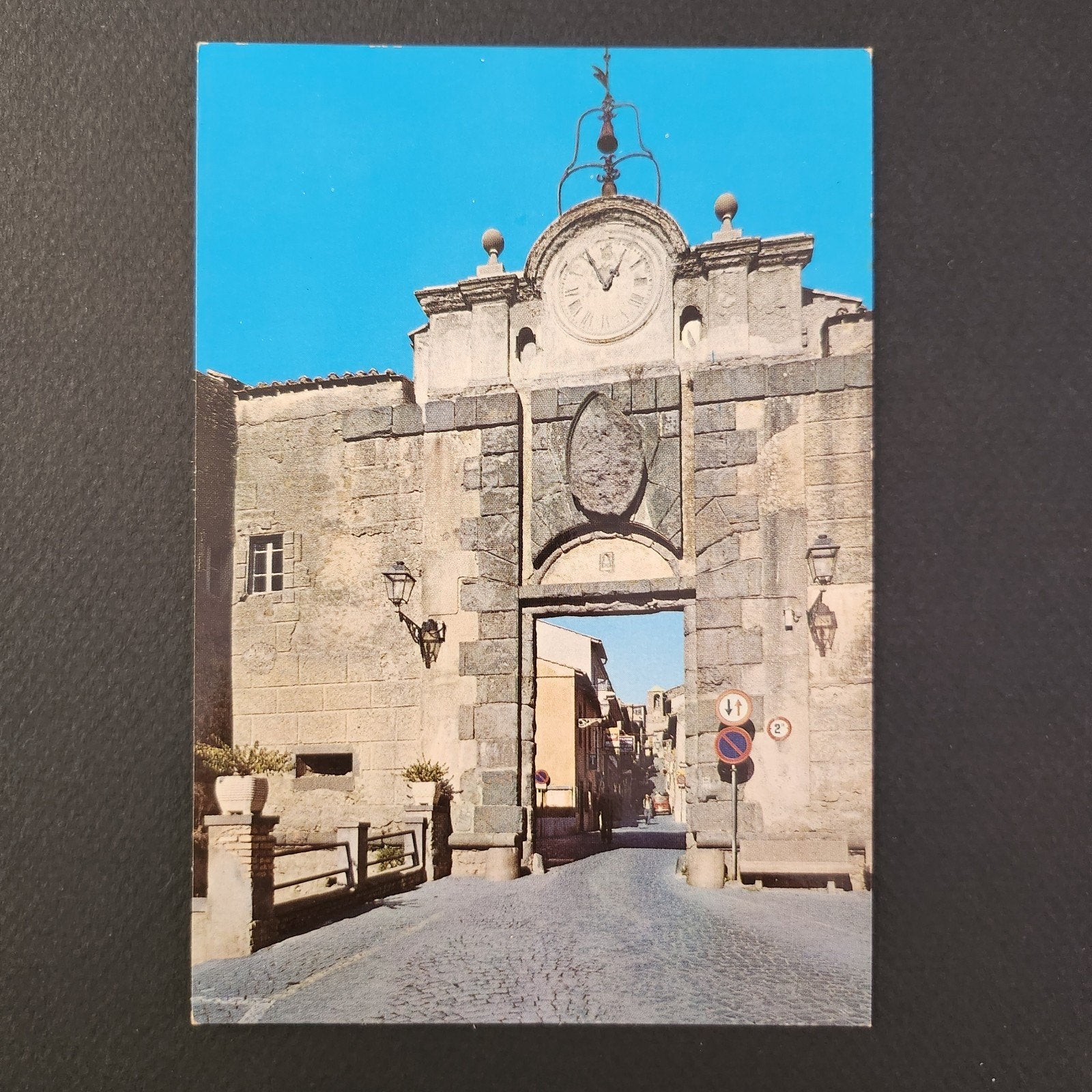 Ansichtkaart Anguillara Sabazia (Rome) Porta cinquecentesca, Verzamelen, Ansichtkaarten | Buitenland, Verzenden, Gelopen, Italië