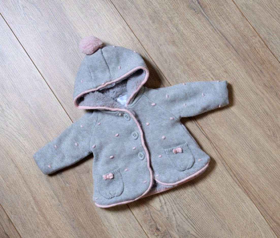Mayoral baby meisje warme vest mt 56 - perfecte staat, Mayoral, Meisje, Ophalen of Verzenden, Zo goed als nieuw