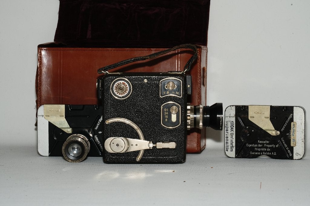 siemens filmcamera 16 mm, Ophalen, 1940 tot 1960, Filmcamera