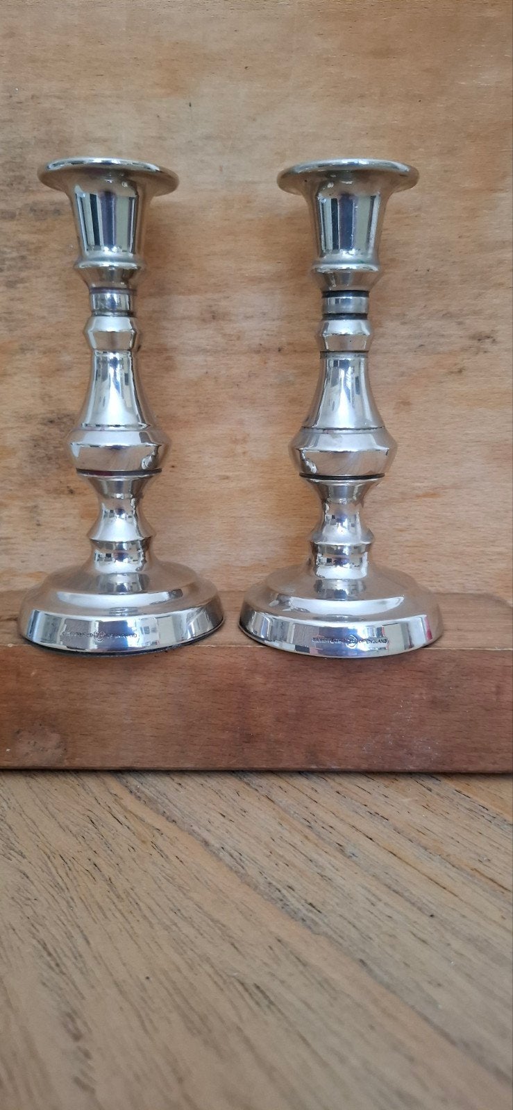 Kandelaars, Antiek en Kunst, Ophalen of Verzenden, Zilver
