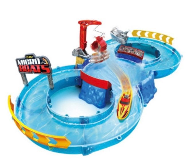 Nieuwe micro boot race baan spelen met water, Overige merken, Racebaan, Nieuw, Ophalen of Verzenden