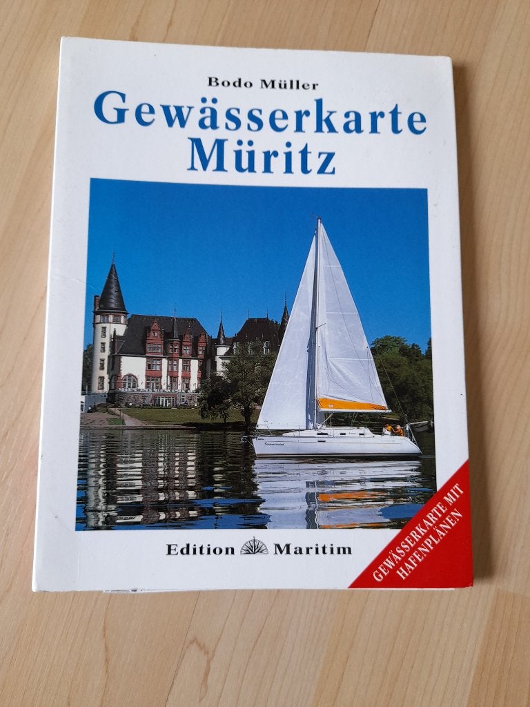 GEWASSERKART MURITZ  Bode Muller Mit Hafenplanen, Ophalen of Verzenden, Zo goed als nieuw