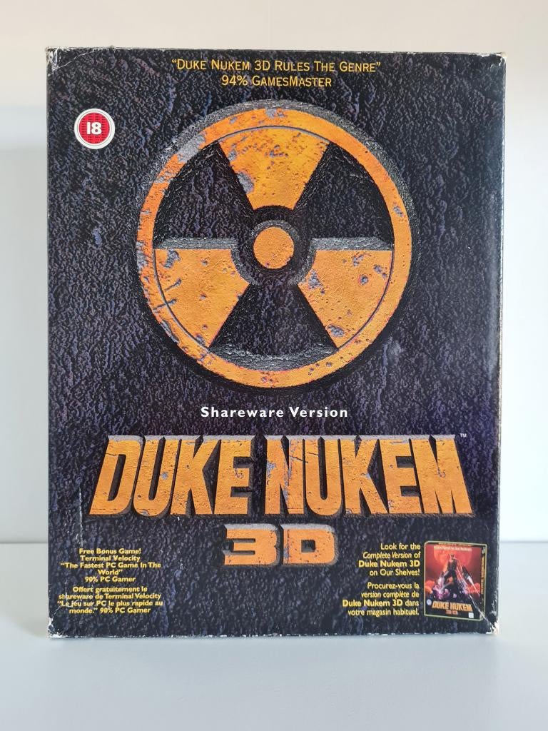 Duke Nukem 3D (Shareware) - PC Big Box, Vanaf 18 jaar, Shooter, 1 speler, Ophalen of Verzenden