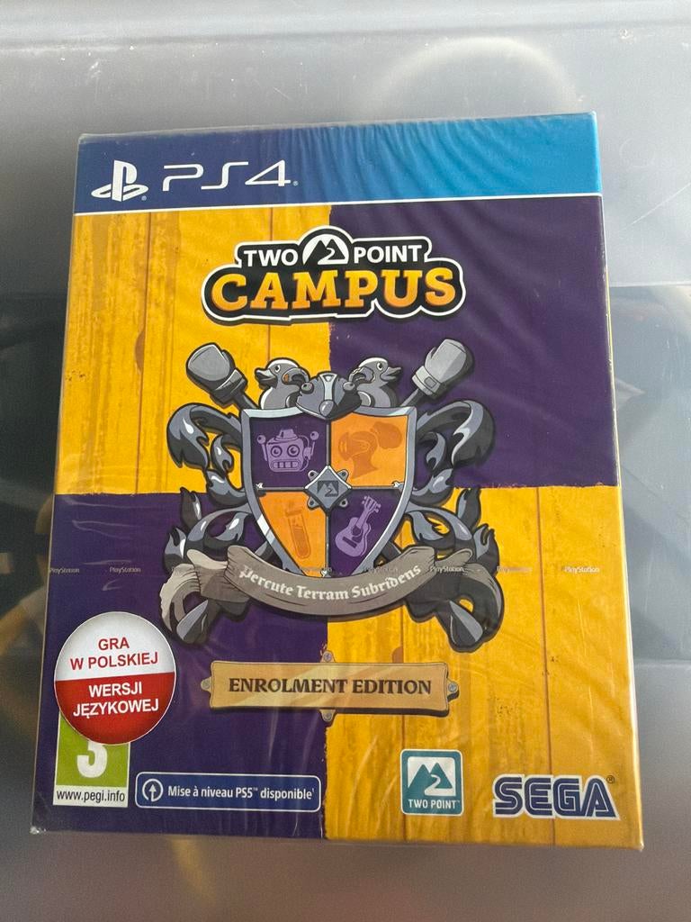 Two Point Campus: Enrolment Edition PS4 (Nieuw), 1 speler, Ophalen of Verzenden, Zo goed als nieuw, Vanaf 3 jaar