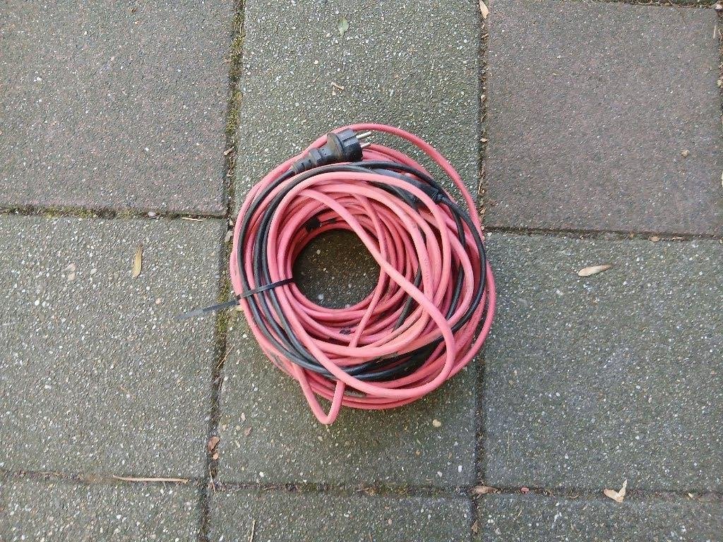 Warmtelint/kabel +/_ 25 meter, Ophalen of Verzenden, Zo goed als nieuw, Kabel of Snoer
