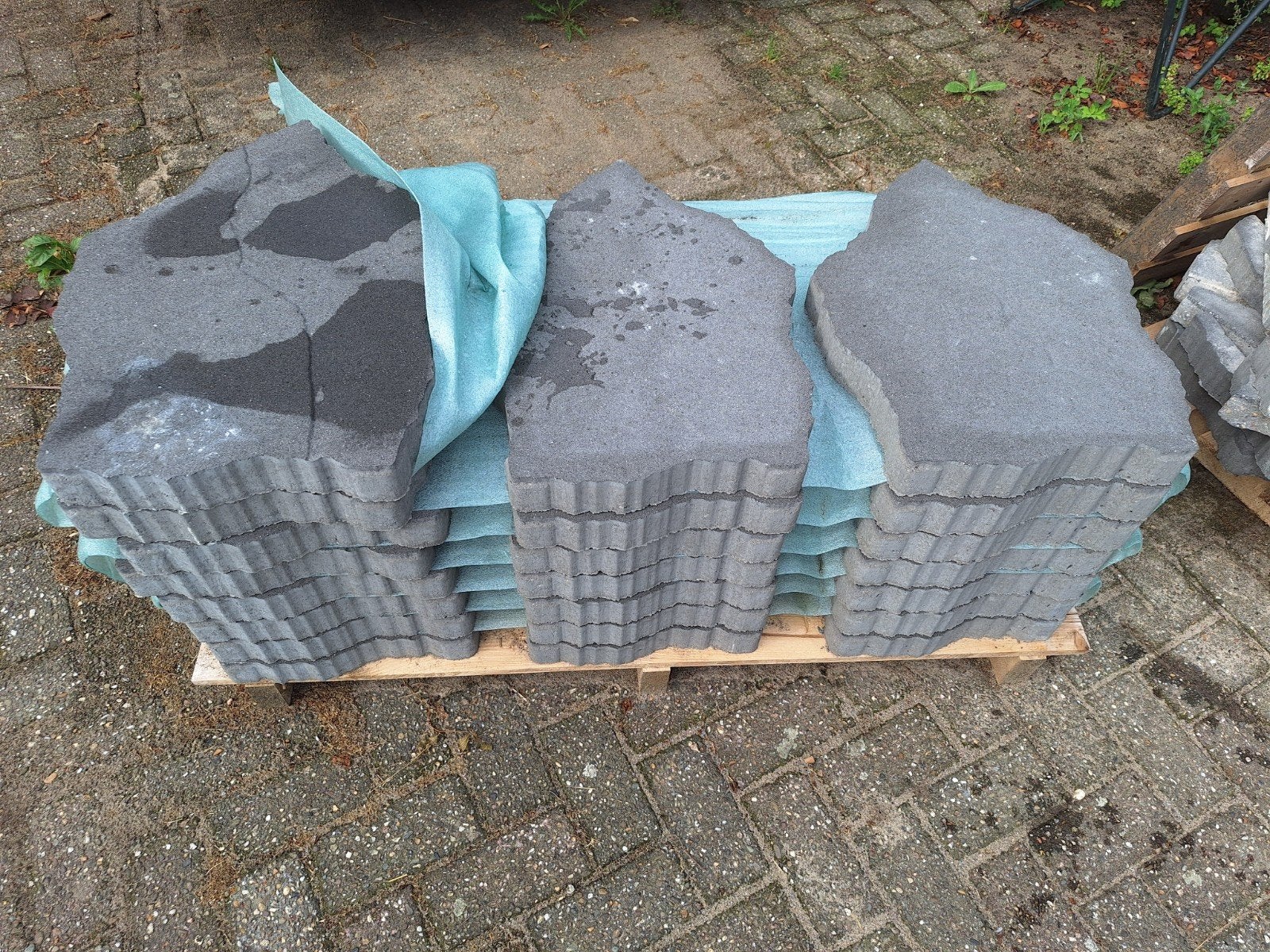 MBI GeoArdessia Cannobio betonnen leisteen (3,77m2), Tuin en Terras, Tegels en Klinkers, Ophalen, Nieuw, Minder dan 5 m², Beton