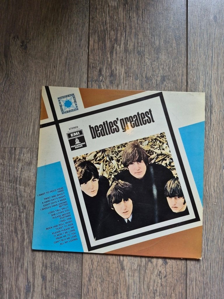 LP BEATLES GREATEST, Cd's en Dvd's, Ophalen, Zo goed als nieuw, Overige genres, LP