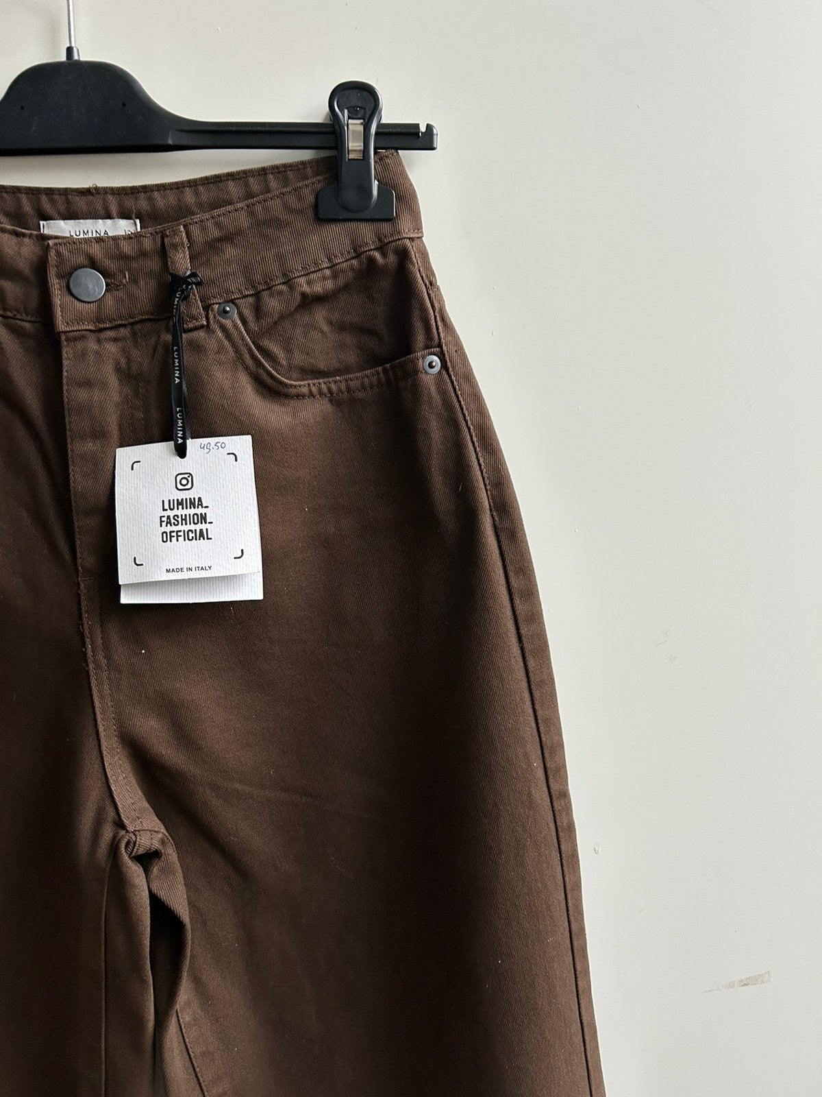 LUMINA crop jeans bruin mt S, Prato, Italie, Overige kleuren, -, Verzenden