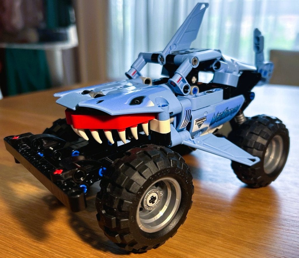LEGO Technic Monster Jam Megalodon 42134, Lego, Ophalen of Verzenden, Zo goed als nieuw, Complete set