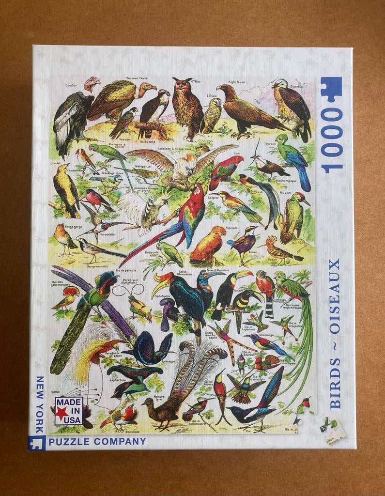 New York puzzel Company 1000🧩, Ophalen of Verzenden, 500 t/m 1500 stukjes, Zo goed als nieuw, Legpuzzel