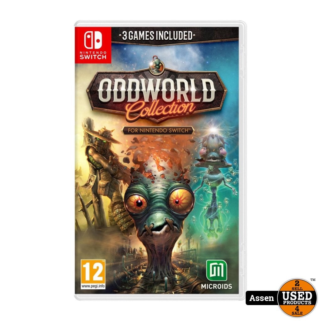 Oddworld Collection Nintendo Switch Game | Nieuw In Seal, Nintendo, Gebruikt, Support@nintendo.com, 11-1 Hokotate-cho, Kamitoba, Minami-ku
Kyoto 601-8501
Japan