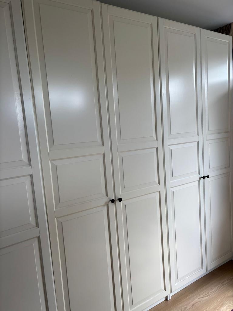 Gebroken Witte Ikea Pax kast deuren 4 x, Ophalen, Gebruikt, 200 cm of meer, 50 tot 100 cm