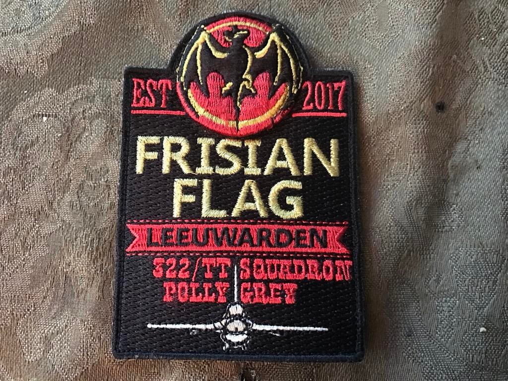 Frisian Flag 2017 Bacardi F-16 322 Squadron patch, Ophalen of Verzenden, Nieuw, Patch, Badge of Embleem
