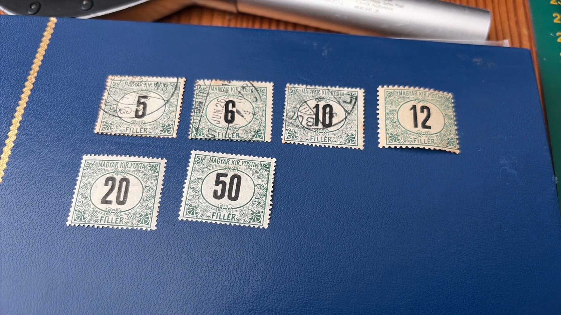 Oude postzegels Hongarije, Verzenden