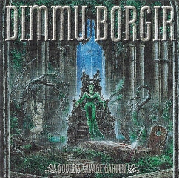 Ruil/koop Godless Savage Garden "Dimmu Borger" (CD 1999), Ophalen of Verzenden, Zo goed als nieuw, Black metal, Album
