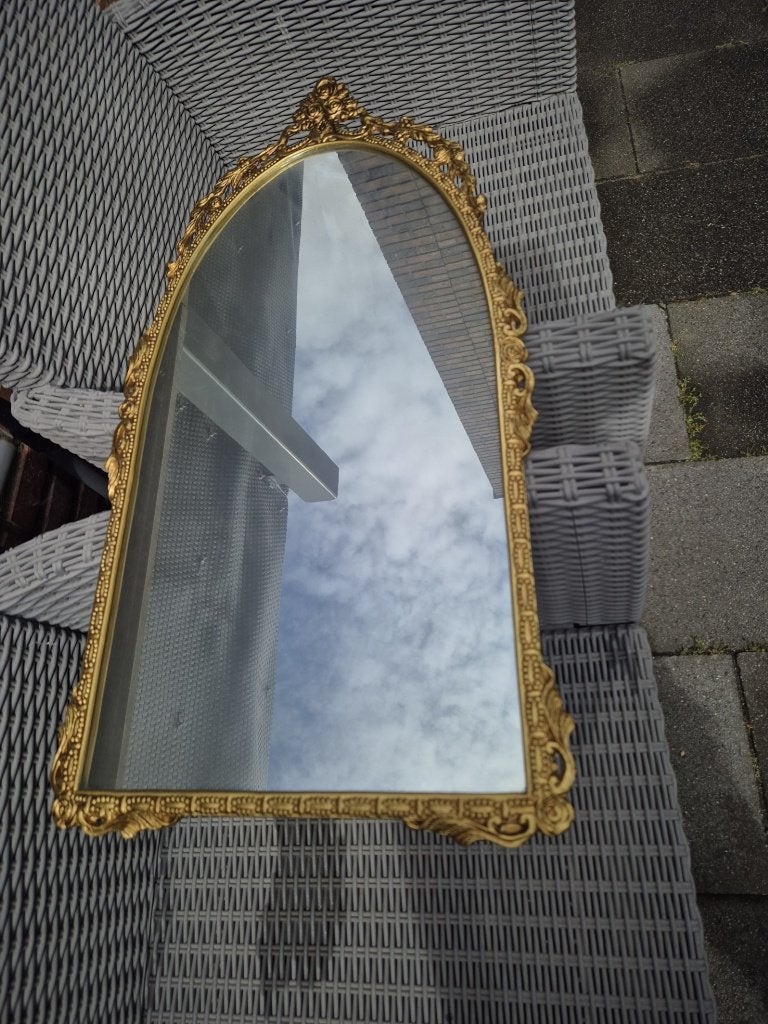 Goude spigel, Ophalen, Minder dan 50 cm, Zo goed als nieuw, Minder dan 100 cm