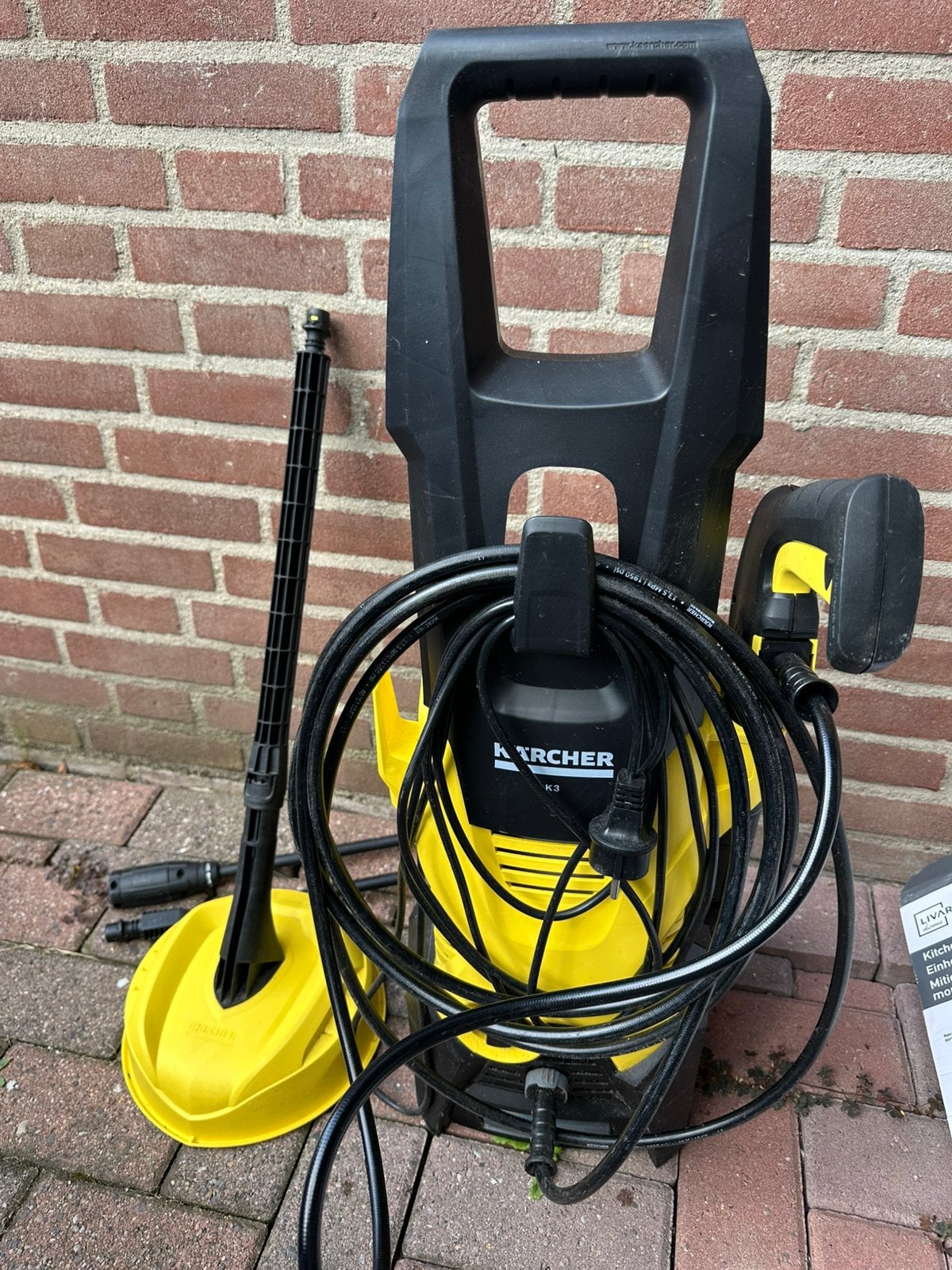 Karcher hogedrukreiniger K3, Ophalen, Elektrisch