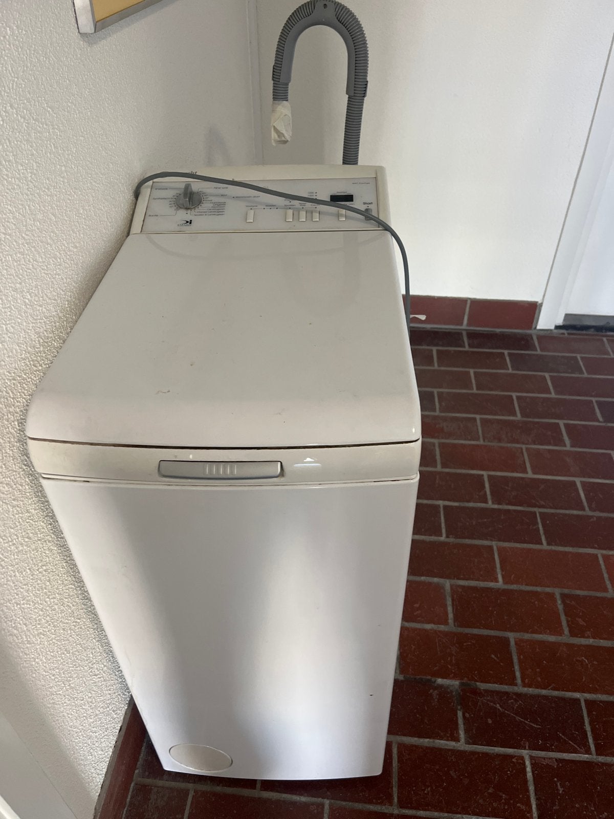 Bauknecht WAT Prestige bovenlader wasmachine 5 kg - lekkend, Witgoed en Apparatuur, Ophalen, 1200 tot 1600 toeren, Gebruikt, 4 tot 6 kg