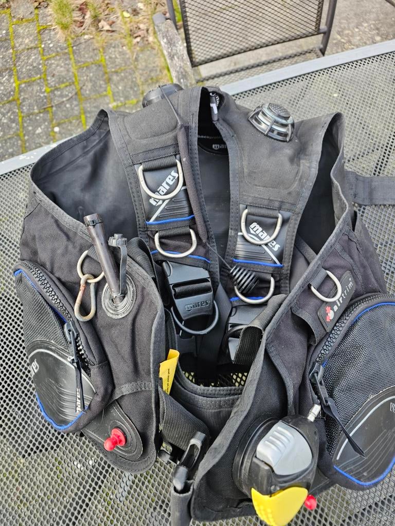 Mares Vector Trimjacket L met Airtrim en Loodsysteem, Watersport en Boten, Duiken, Ophalen of Verzenden, Gebruikt, Trimvest of Wing