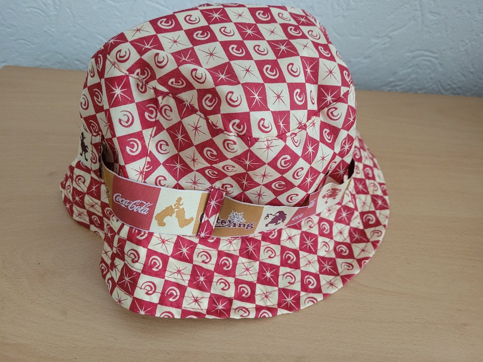 Efteling Coca-Cola Bucket Hat zonne hoed, Ophalen of Verzenden, Zo goed als nieuw, Kleding