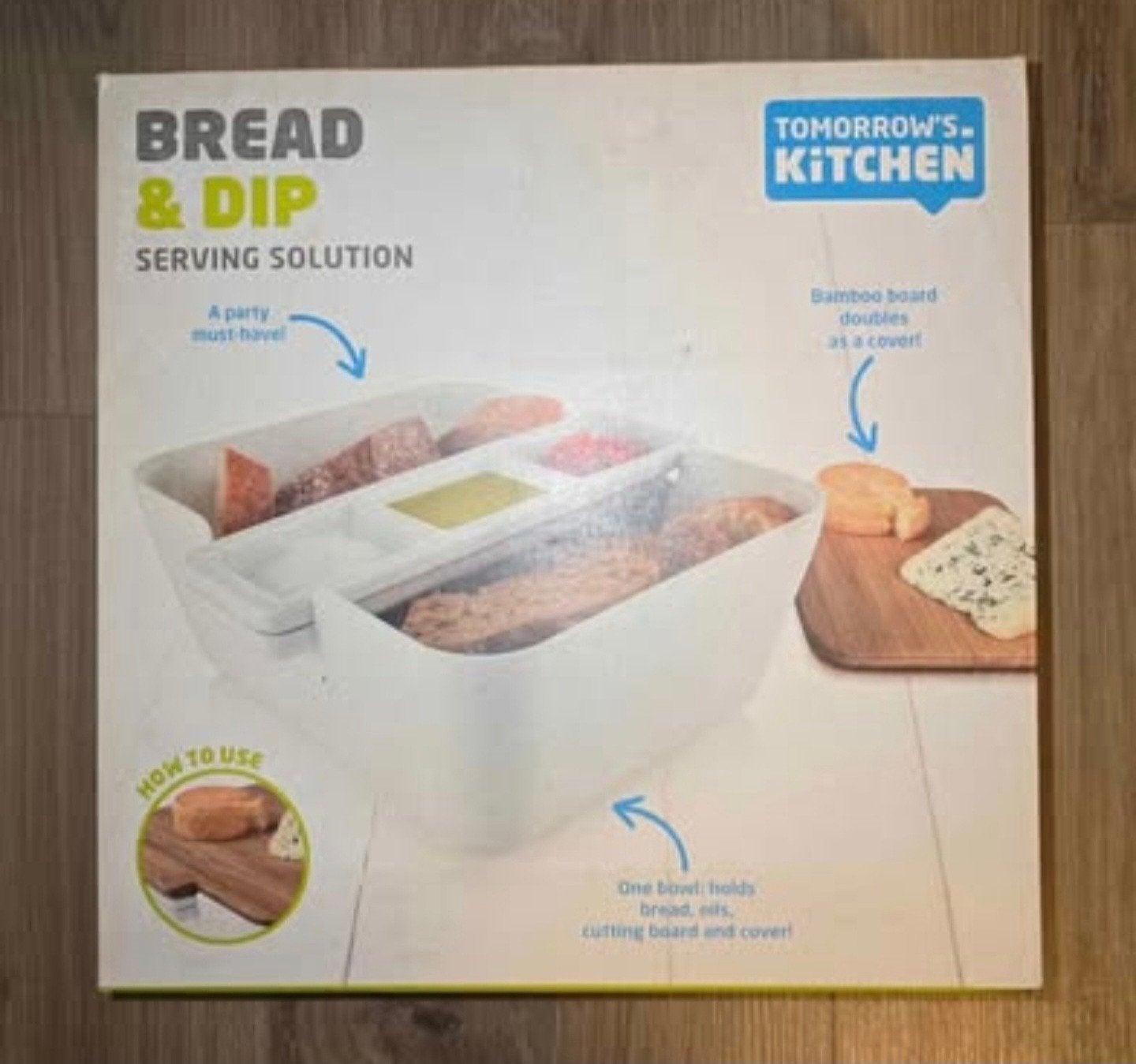 Tomorrow's Kitchen Brood & Dip Serveeroplossing, Overige typen, Kunststof, Nieuw, Ophalen of Verzenden