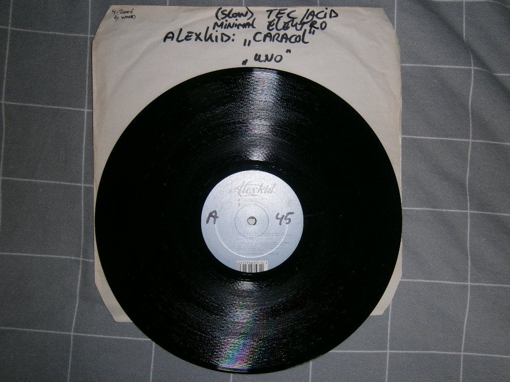 Alexkid – Caracol / Uno. 2006. France. Minimal, Tech House, Cd's en Dvd's, Vinyl | Dance en House, Ophalen, Inclusief binnenhoes