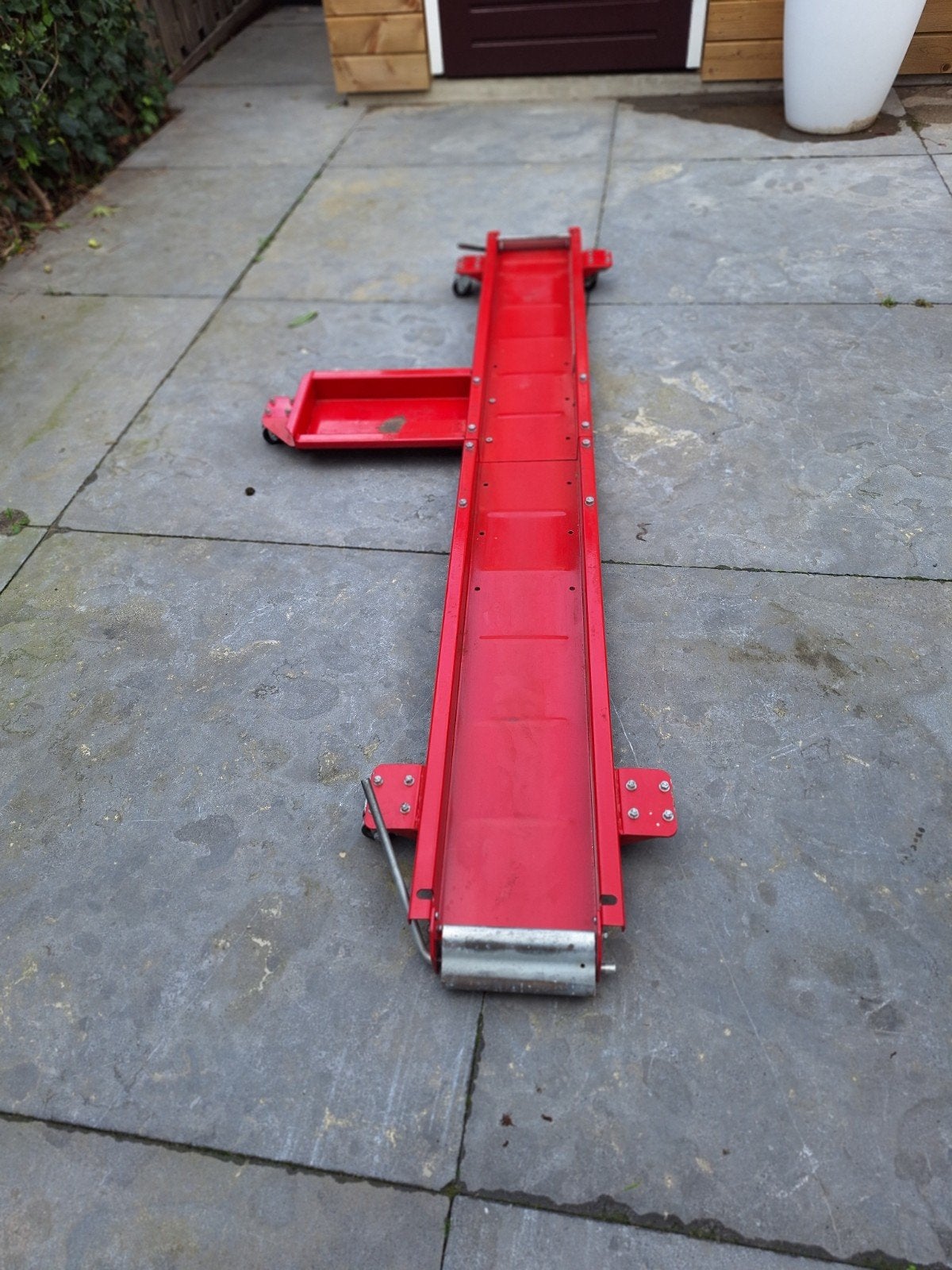 Motormover / Manoeuvreerhulp, Ophalen