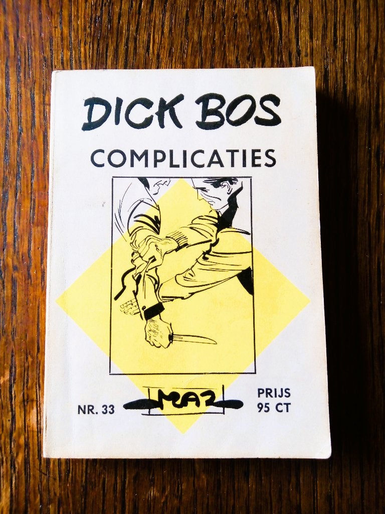dick bos nr.33*1964*1ste druk-complicaties/mazure, Boeken, Gelezen, Alfred Mazure, Eén stripboek, Ophalen of Verzenden