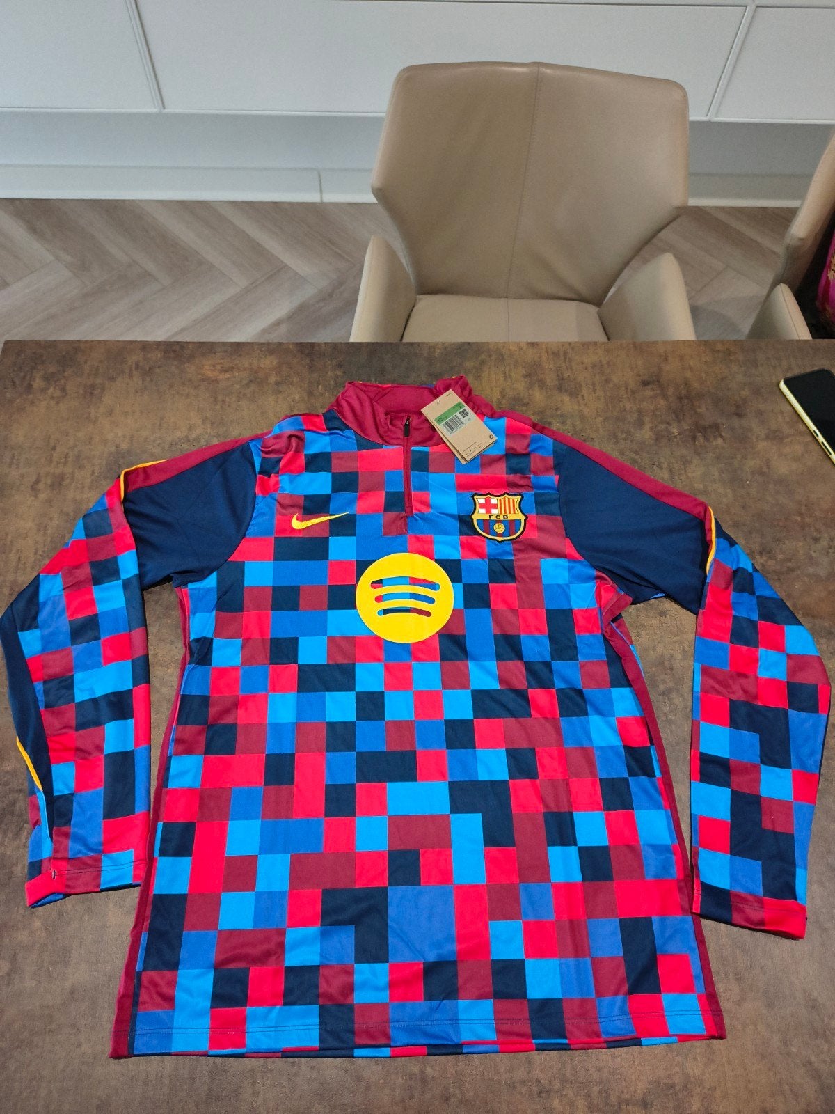 FC Barcelona trainingspak XL, Kleding | Heren, Meerkleurig, Ophalen of Verzenden, Voetbal, Maat 56/58 (XL)
