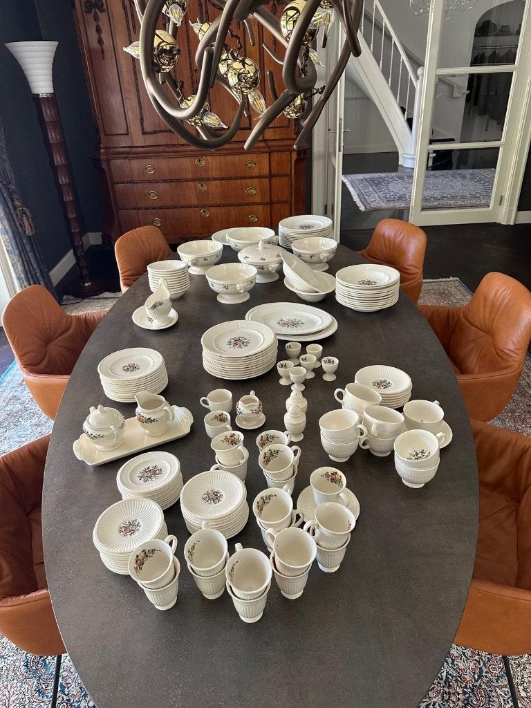 Wedgwood servies Conway, Ophalen, Zo goed als nieuw, Overige stijlen, Compleet servies