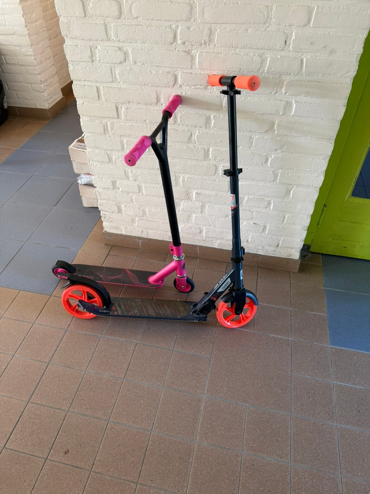 Steps te koop Beide voor 30€, Fietsen en Brommers, Steps, Ophalen, Gebruikt, Gewone step