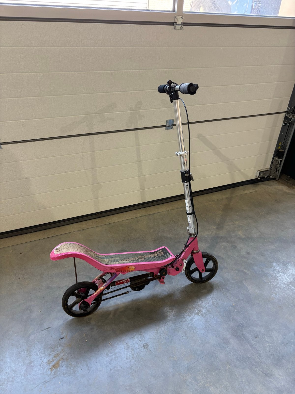 Space Scooter roze - Gebruikt, Fietsen en Brommers, Ophalen of Verzenden, Gebruikt, Gewone step