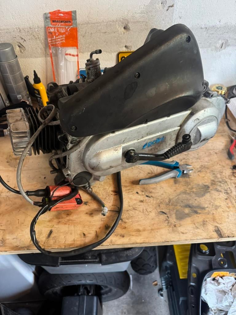 Gereviseerd Typhoon 70cc blok polini, Ophalen, Zo goed als nieuw, Blok, Piaggio
