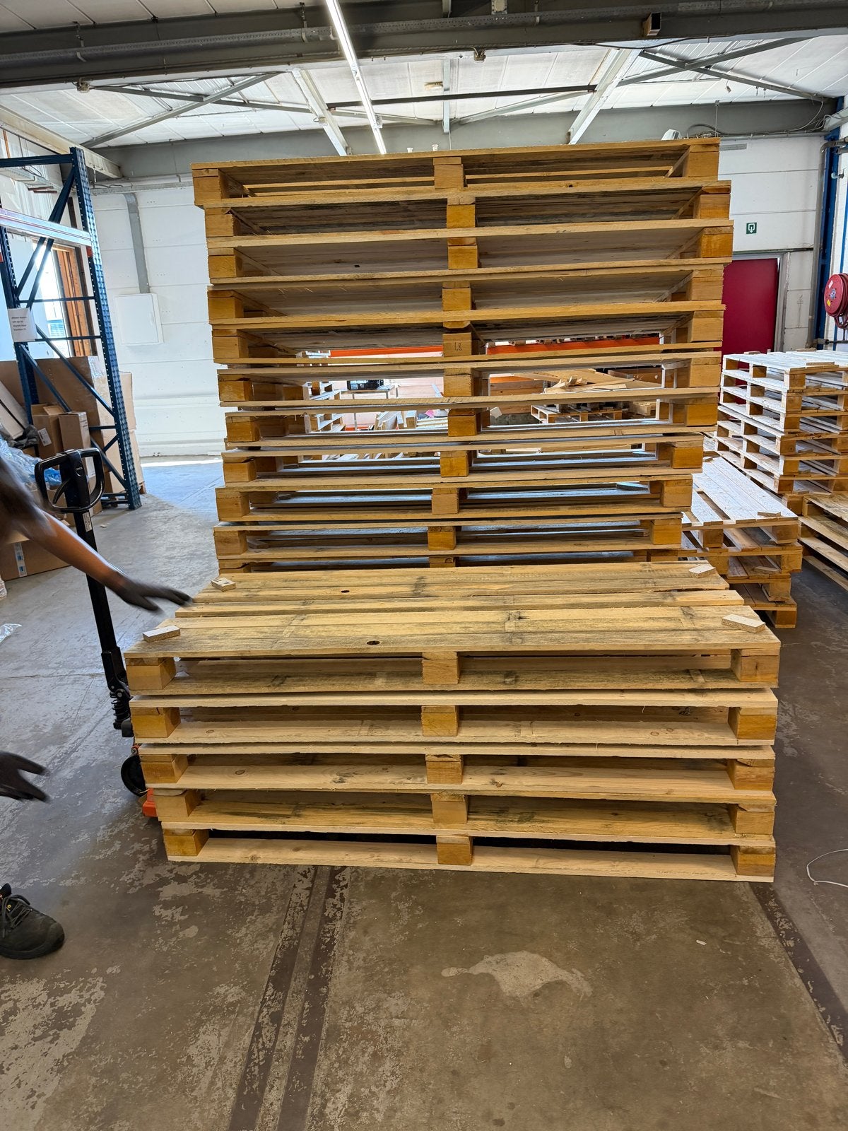 54 gebruikte pallets, ca. 1800 x 800mm, Ophalen of Verzenden