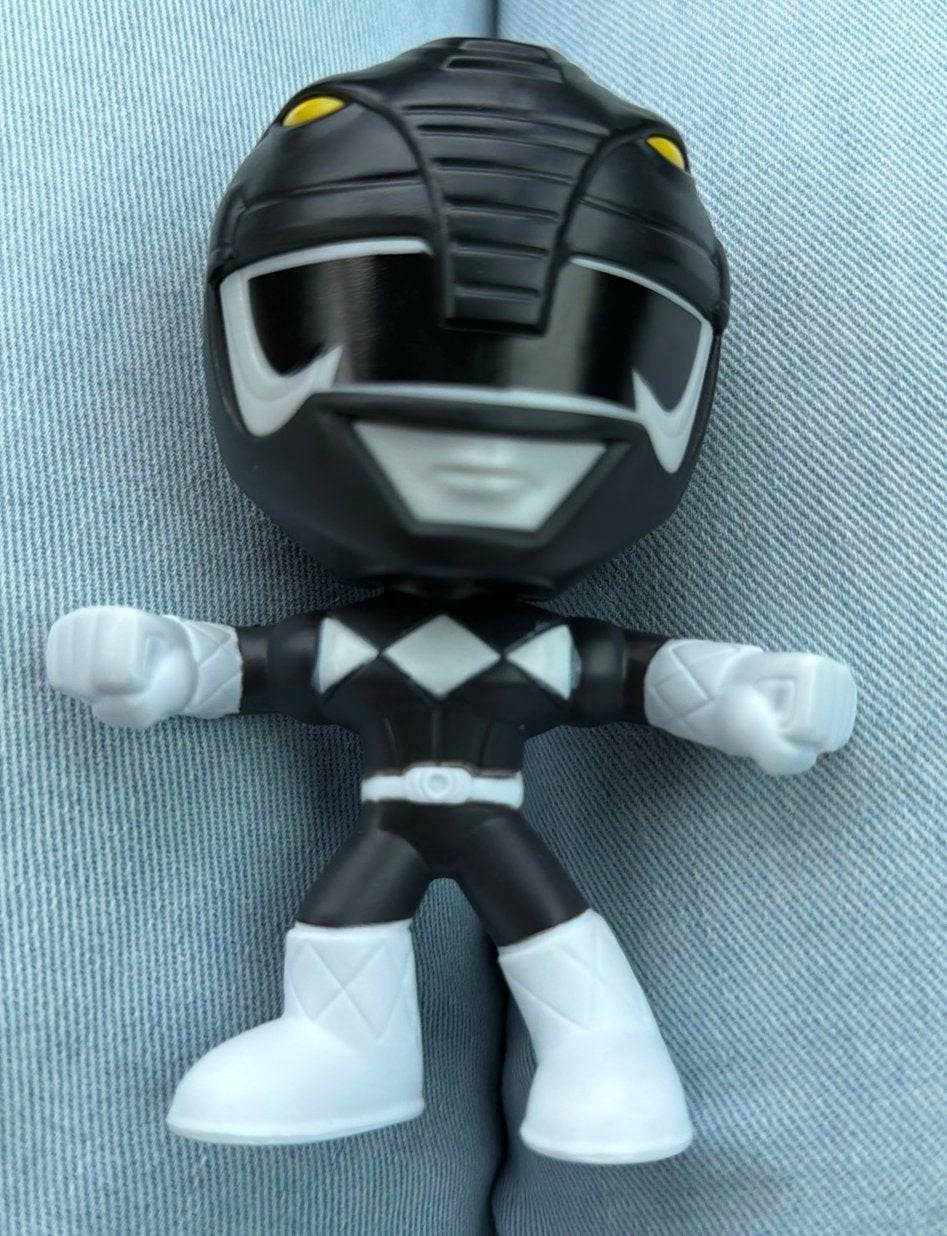 Power ranger Burger King zwart, Ophalen of Verzenden, Gebruikt