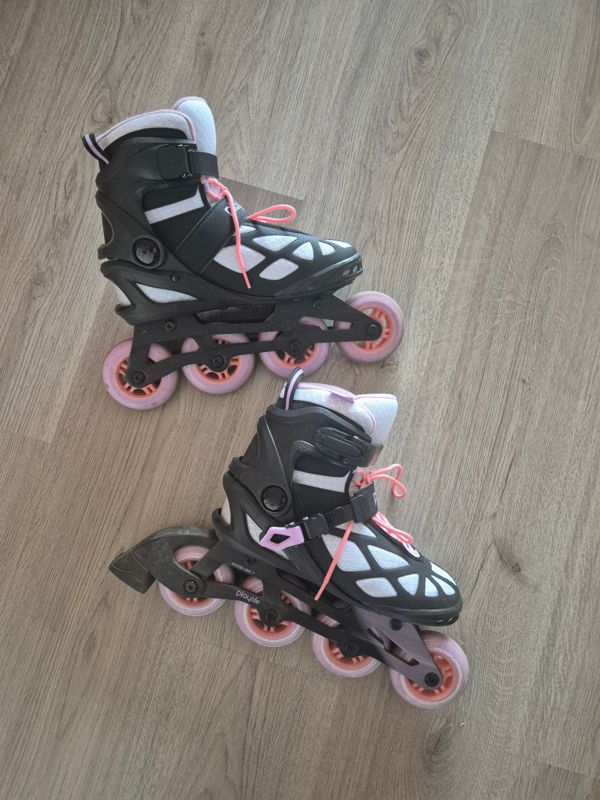 Playlife Lancer skeelers - Maat 39 (valt als 38), Gebruikt, Inline skates 4 wielen, Dames, Ophalen