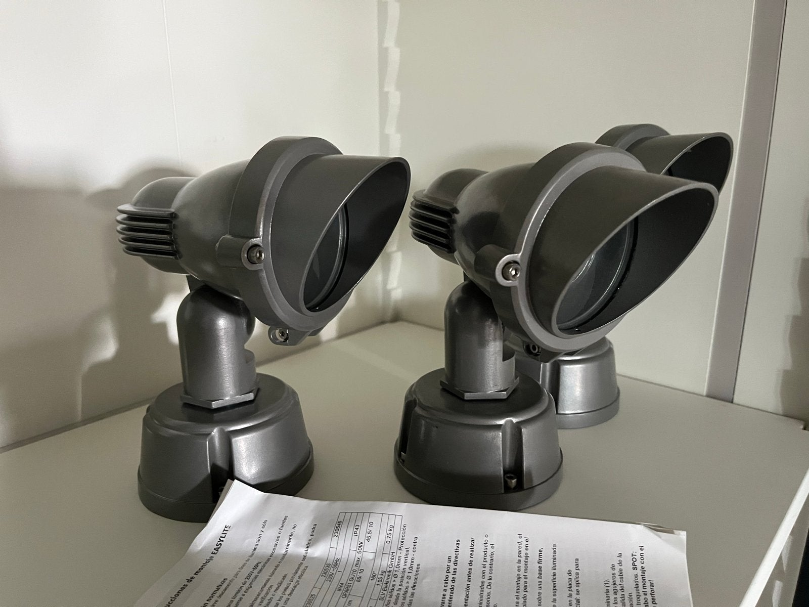 SLV EasyLite Buiten Spot GU10 NIEUW! 4 stuks op voorraad!!, Overige materialen, Minder dan 50 watt, Nieuw, Ophalen of Verzenden