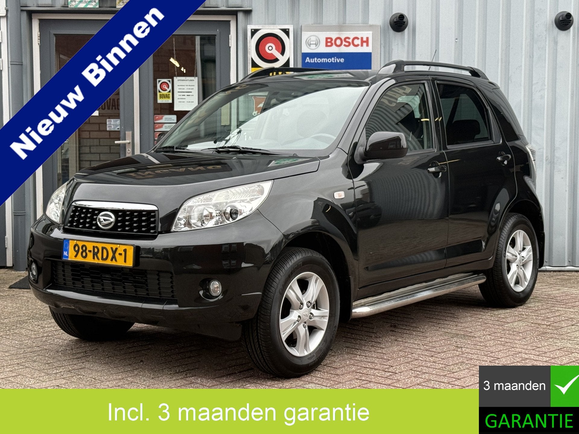 Daihatsu Terios 1.5 2WD Tour | EERSTE EIGENAAR | 79.000KM |, Radio, 1350 kg, Zwart, 400 kg