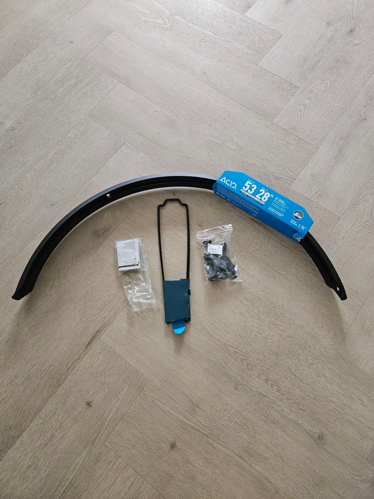Nieuwe spatbord achter, Ophalen, Nieuw